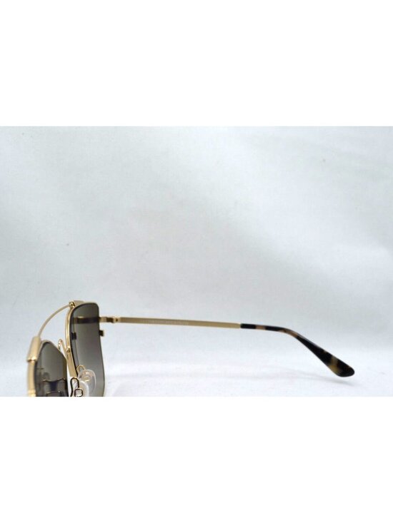 TOM FORD JACQUELYN-02 TF563 28C Gold Metal Rectangle Sunglasses Italy Designer